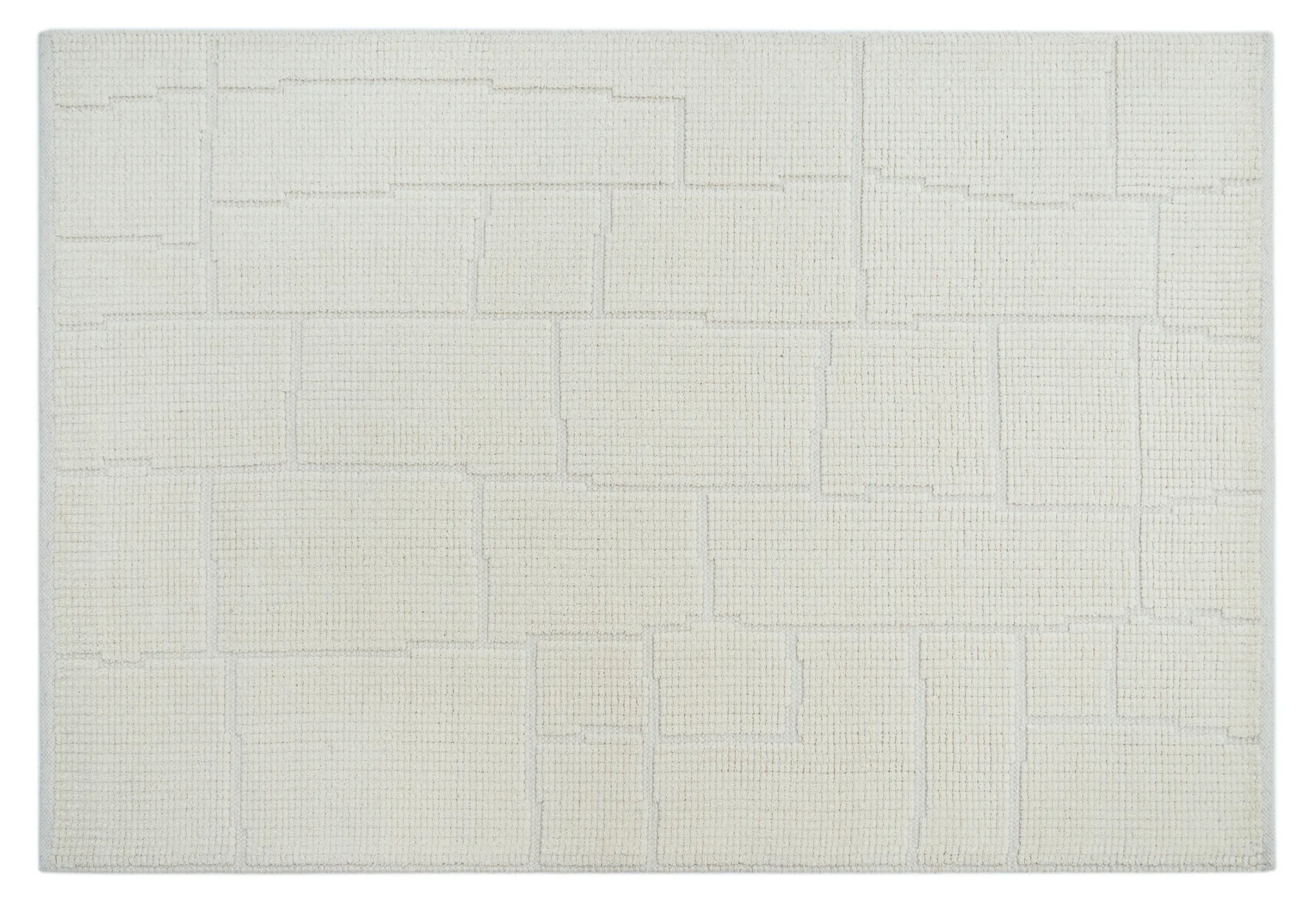 Alabaster, a hand-woven rug by Exellica Home