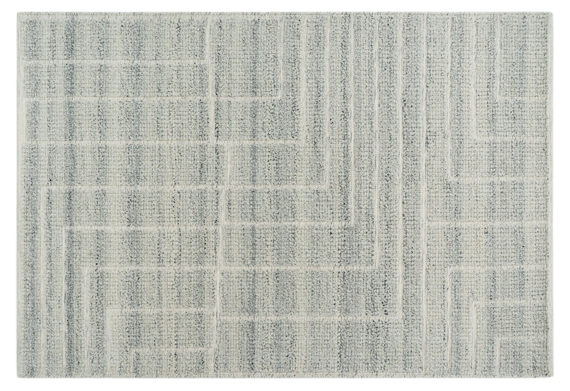 Pumice, a hand-woven rug by Exellica Home