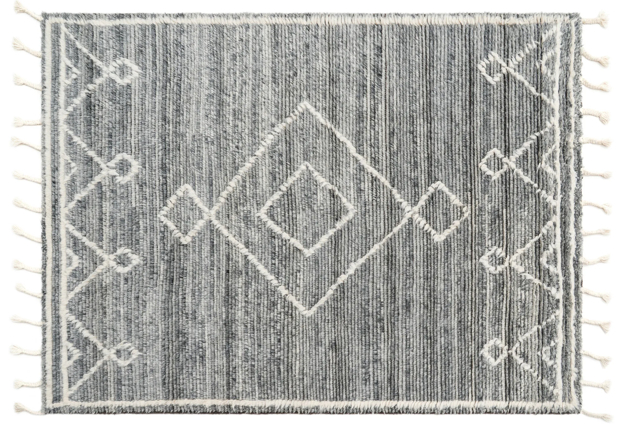Riven, a hand-knotted New Zealand wool rug by Exellica Home